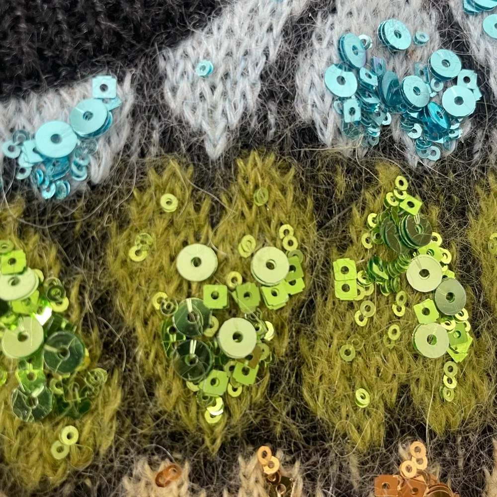 Marc Jacobs Hearts and Sequin Embellished Cardigan - Picture 8 of 14